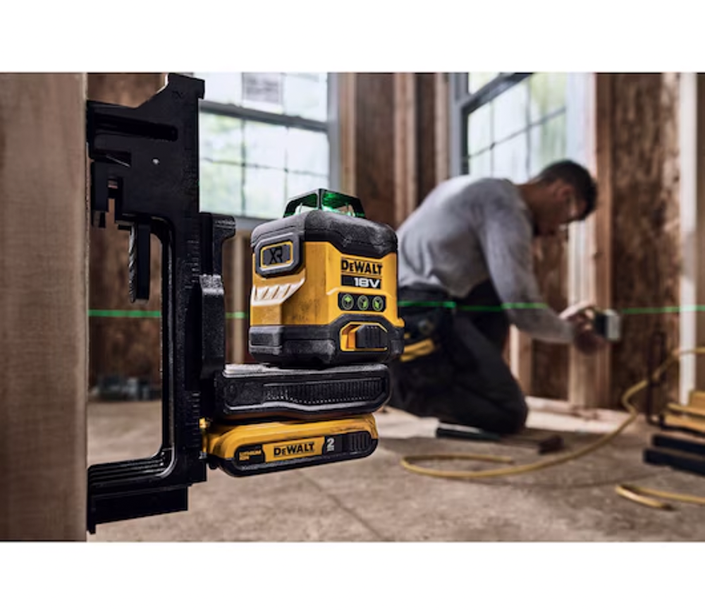 Nivelă cu laser (fără bat) DEWALT DCLE34031N-XJ 3fascicole 40m photo 3