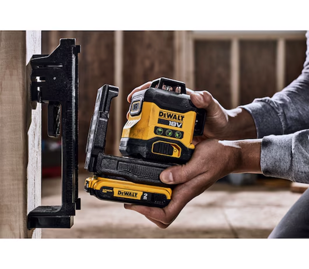 Nivelă cu laser (fără bat) DEWALT DCLE34031N-XJ 3fascicole 40m photo 4