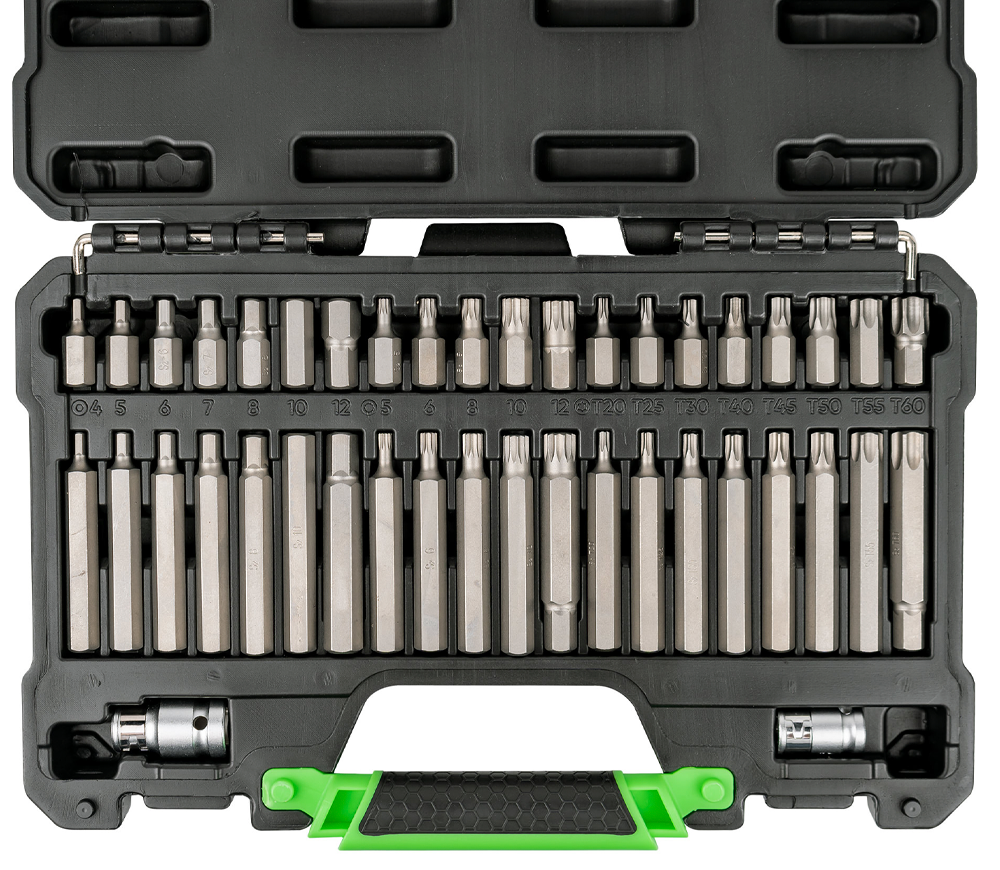 Набор бит JBM-50983 Spline/HEX/TX 30/75мм photo 1