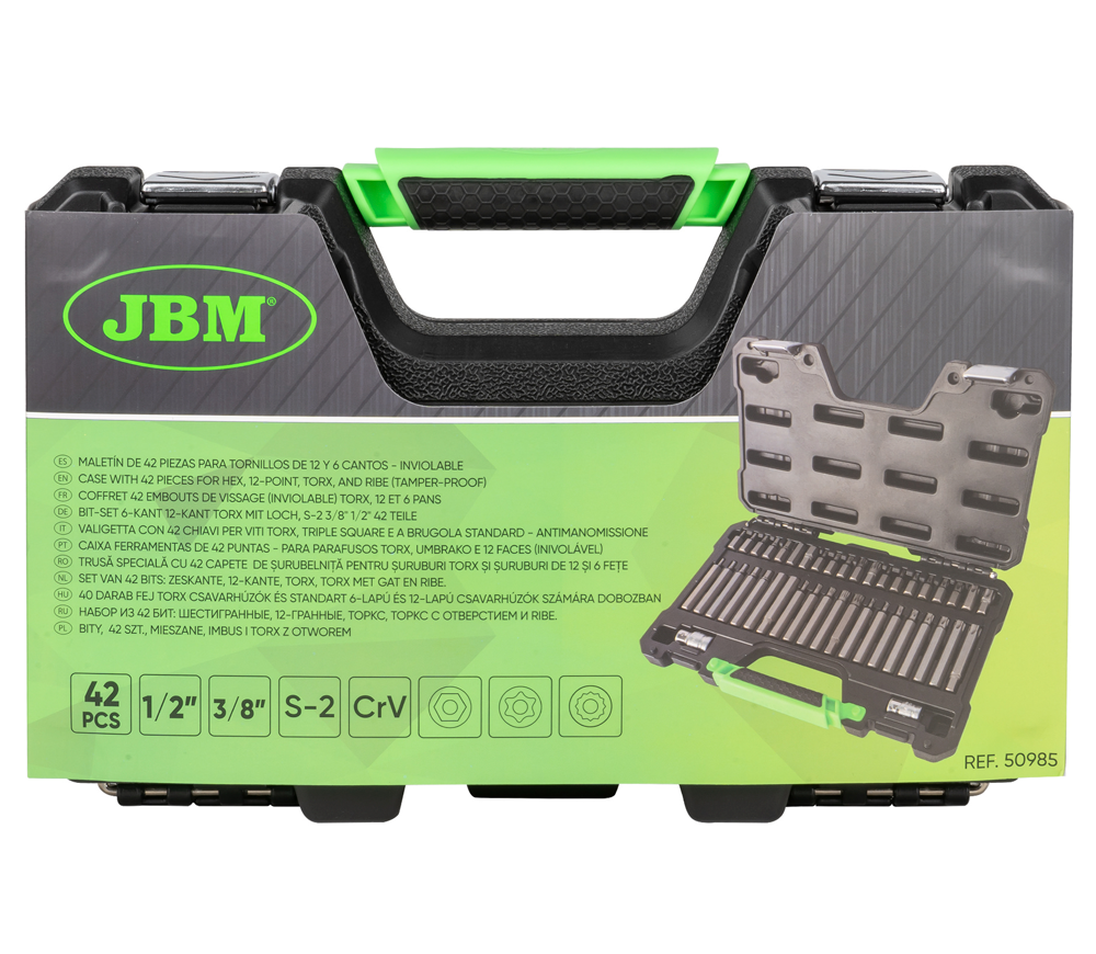 Set biți JBM-50985 Hex/Torx/XZN 30/75mm photo 3