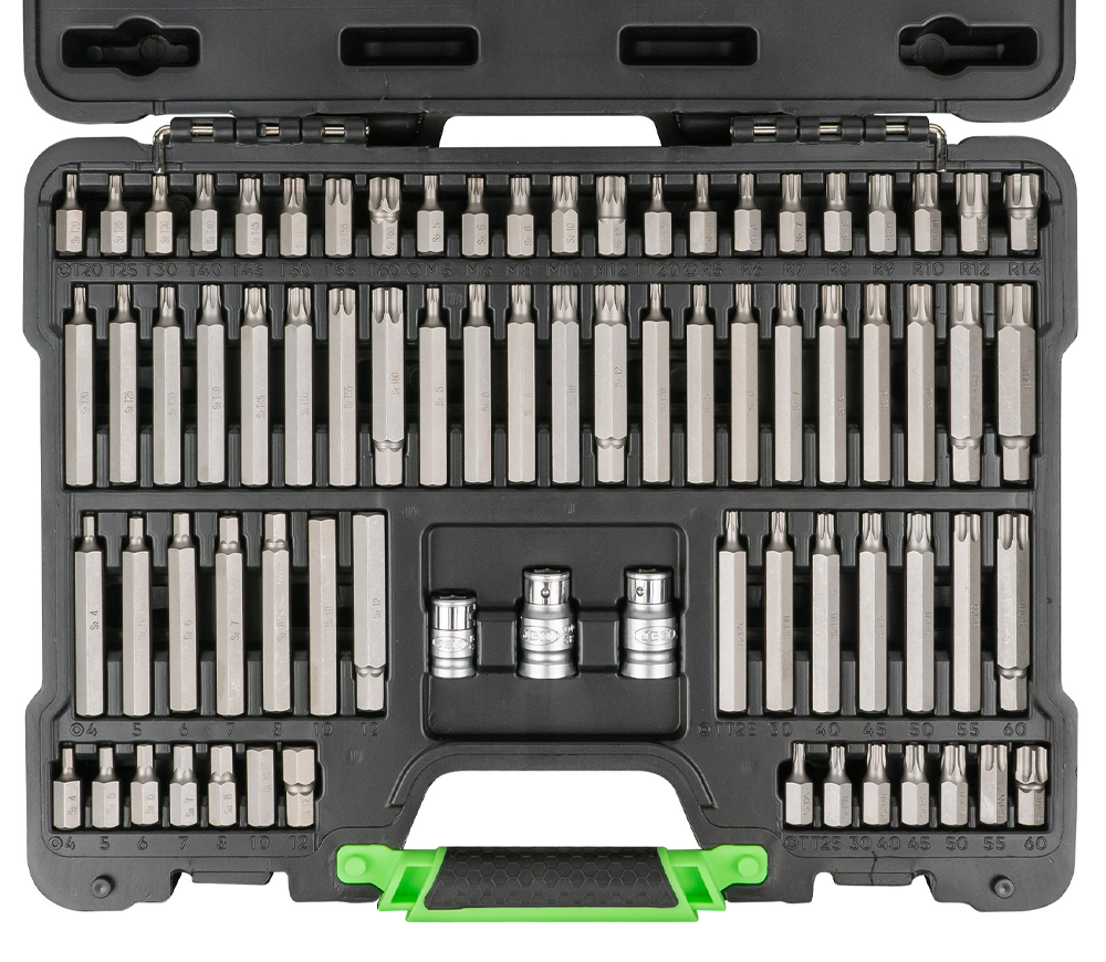 Набор бит JBM-52550 Hex/Torx/RIBE/XZN 30/75мм photo 1