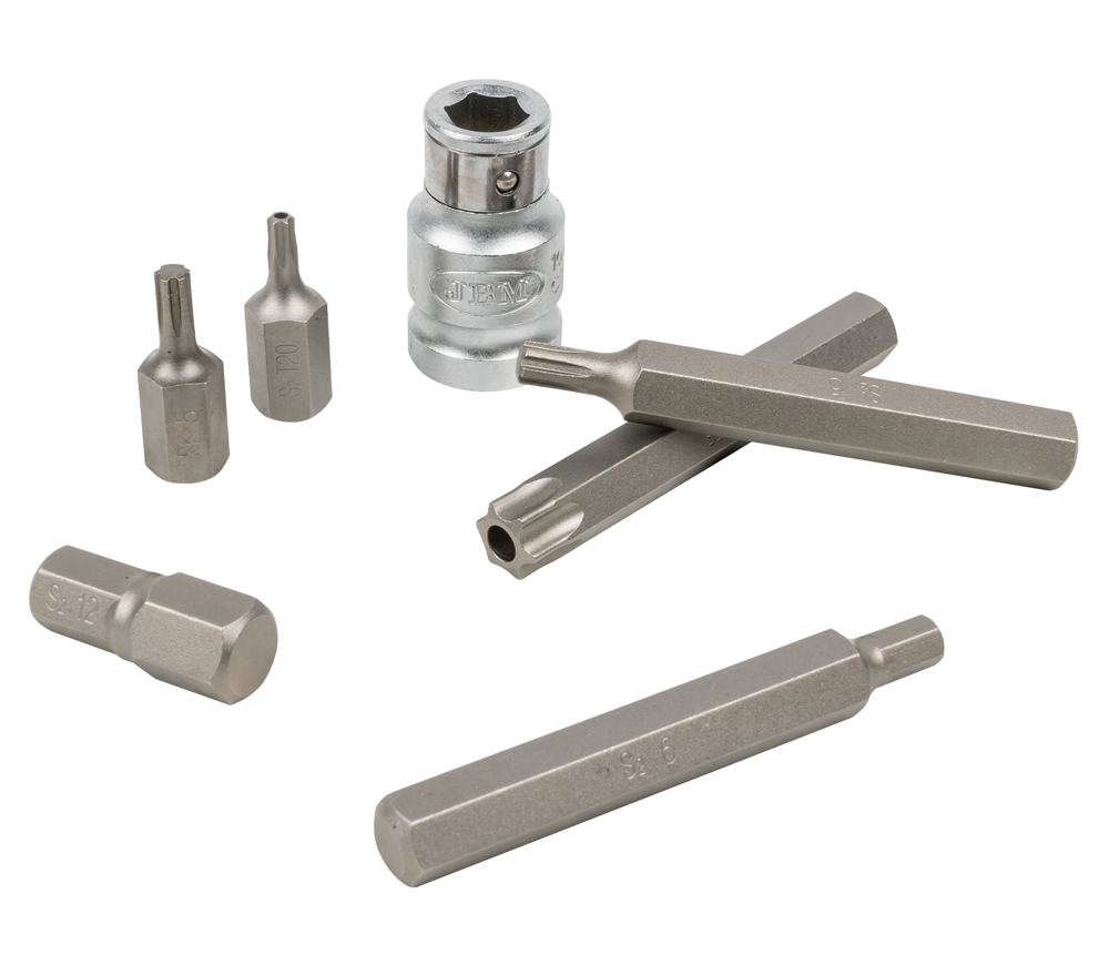 Набор бит JBM-52550 Hex/Torx/RIBE/XZN 30/75мм photo 4