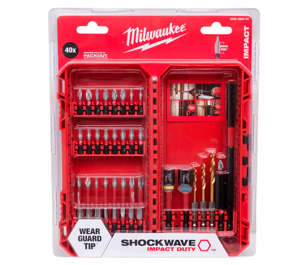 Набор бит MILWAUKEE SHOCKWAVE PH/PZ/SL/TX 25/50мм photo 0
