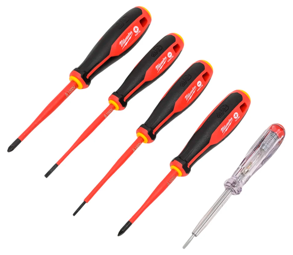Set de șurubelnițe de electrician 5 buc MILWAUKEE VDE photo