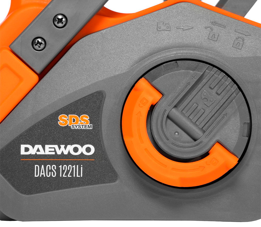Fierăstrău cu lanț cu acumulator DAEWOO DACS 1221Li SET 300mm 21V 5Ah photo 4
