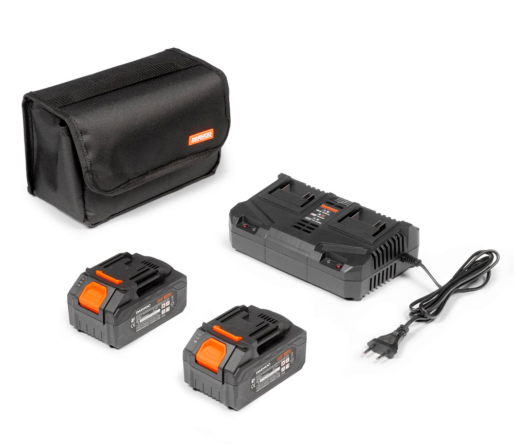 Цепная пила аккумуляторная DAEWOO DACS 1642Li SET 400мм 2x21В 5Ач photo 11