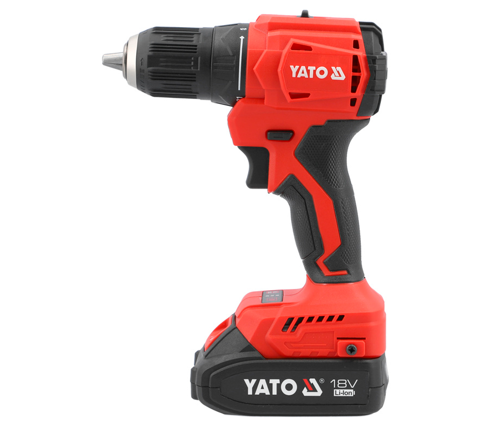Шуруповёрт аккумуляторный YATO YT8277905 18В 2Ач photo 1