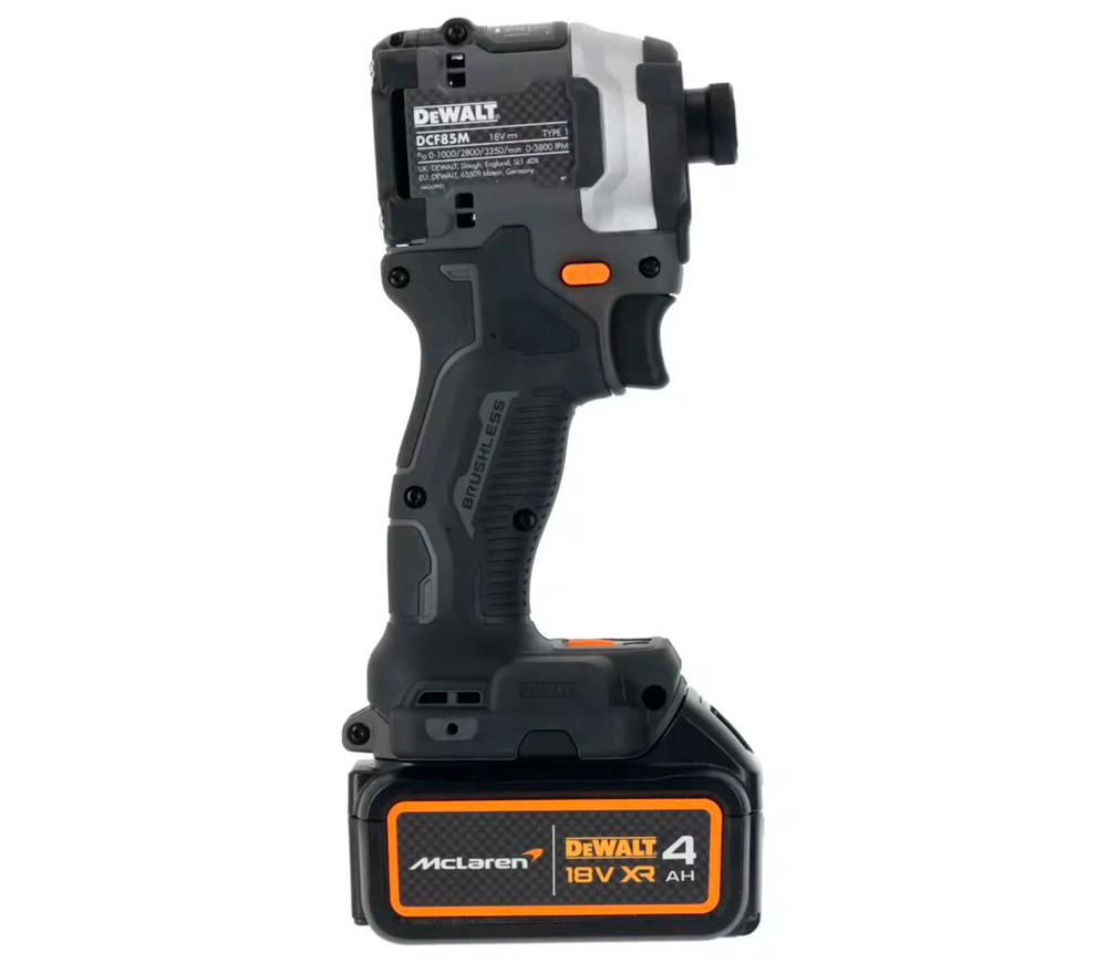 Șurubelnița cu acumulator сu impact DEWALT McLaren F1 Team DCF85MM2T-QW 18V 4Ah photo 2