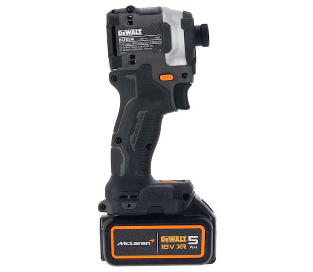 Șurubelnița cu acumulator сu impact DEWALT McLaren F1 Team DCF85MP2T-QW 18V 5Ah photo 2