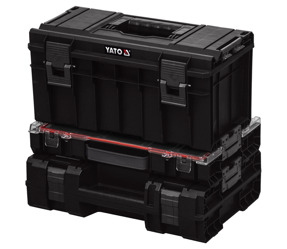 Set de cutii pentru scule YATO 41G28KP45B YT09175 Plastic photo