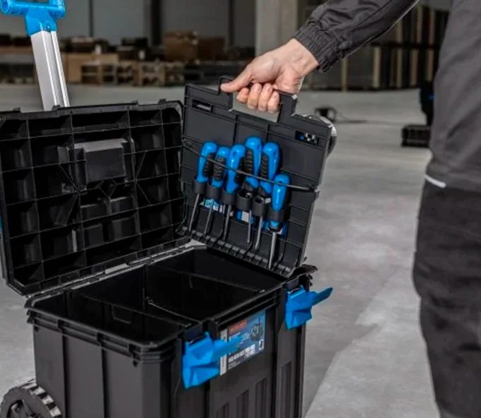 Cărucior de bază pentru scule HOEGERT HT7G501 Plastic-3