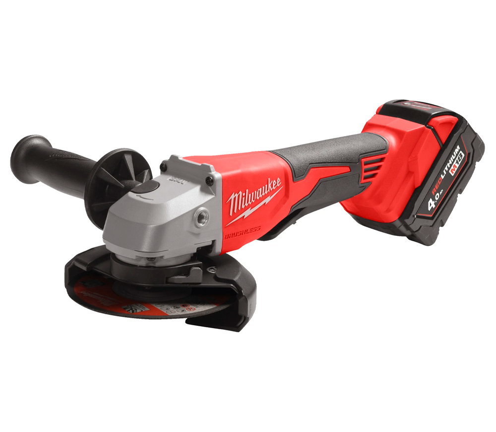Угловая шлифмашина аккумуляторная MILWAUKEE M18 BLSAG125XPDMC-402X 125мм 18В 5Ач photo 0