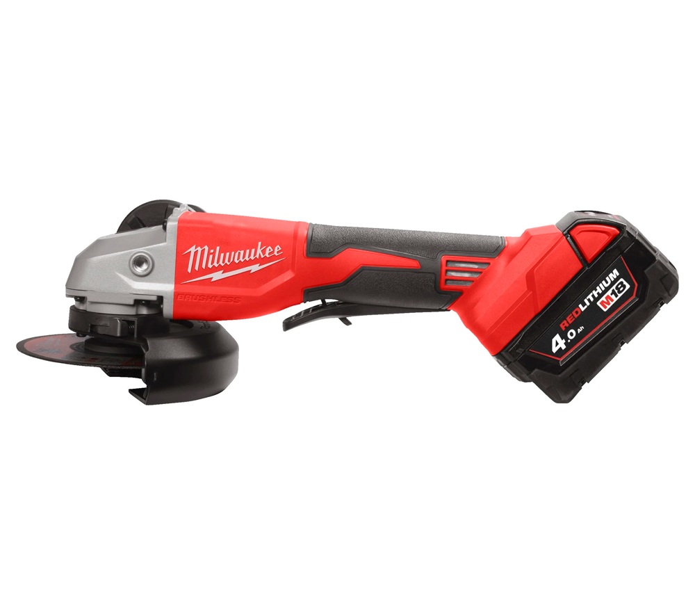 Угловая шлифмашина аккумуляторная MILWAUKEE M18 BLSAG125XPDMC-402X 125мм 18В 5Ач photo 1