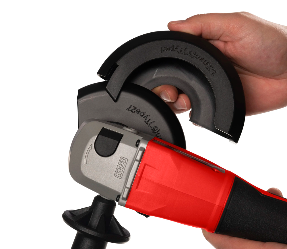 Угловая шлифмашина аккумуляторная MILWAUKEE M18 BLSAG125XPDMC-402X 125мм 18В 5Ач photo 3