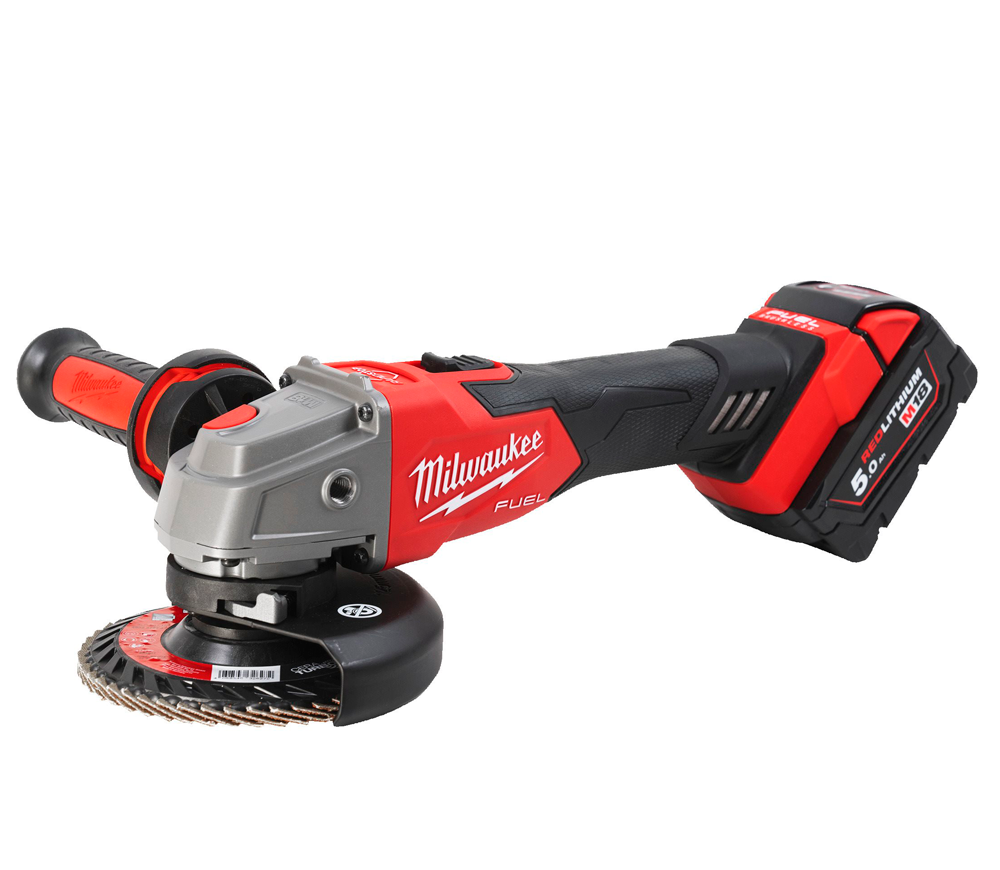Угловая шлифмашина аккумуляторная MILWAUKEE M18 FSAG125XBMC-502X 125мм 18В 5Ач photo 0