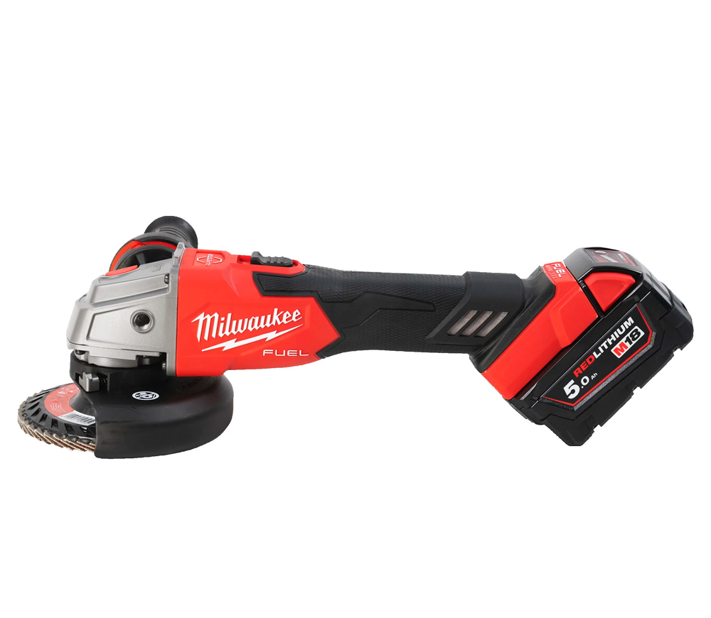 Угловая шлифмашина аккумуляторная MILWAUKEE M18 FSAG125XBMC-502X 125мм 18В 5Ач photo 1