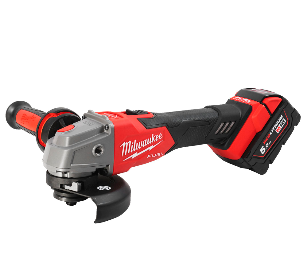 Угловая шлифмашина аккумуляторная MILWAUKEE M18 FSAG125XBMC-502X 125мм 18В 5Ач photo 2