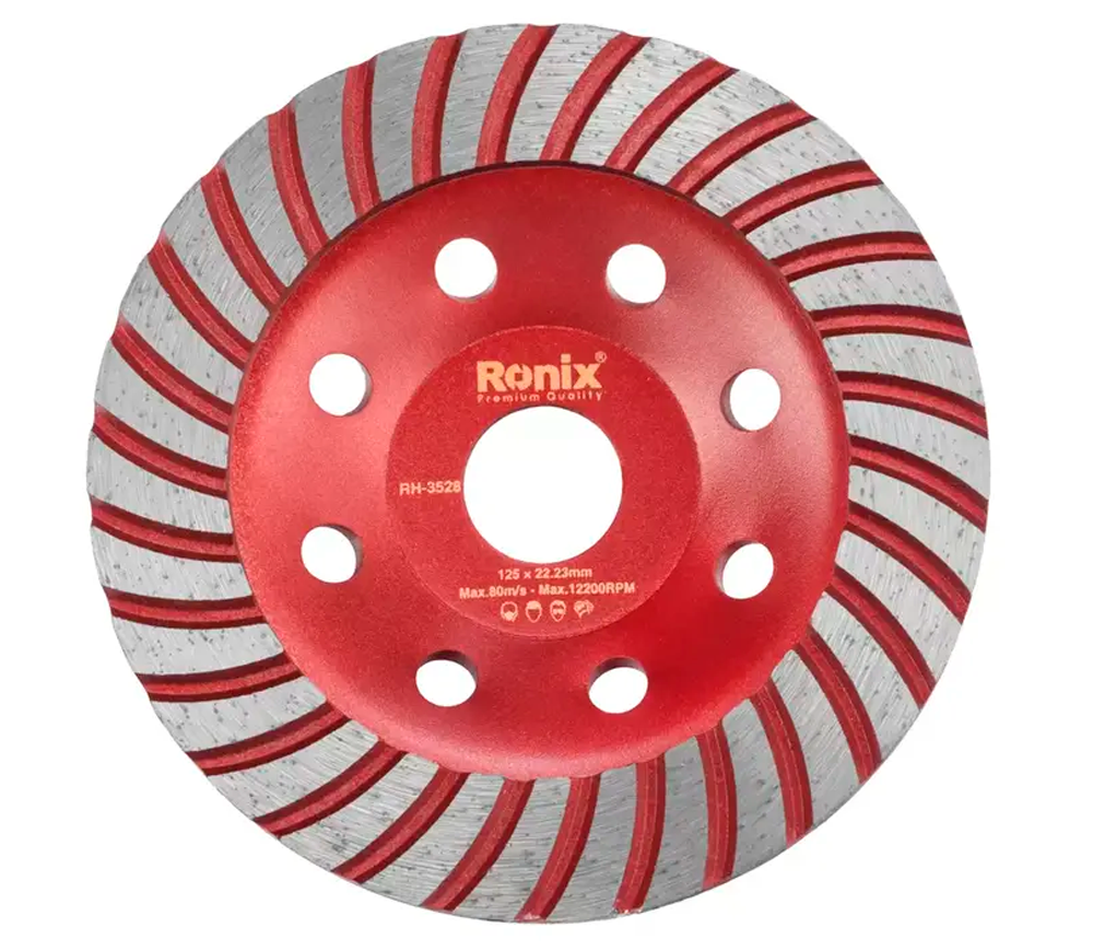 Disc de șlefuit beton RONIX RH-3528 125mm photo 0