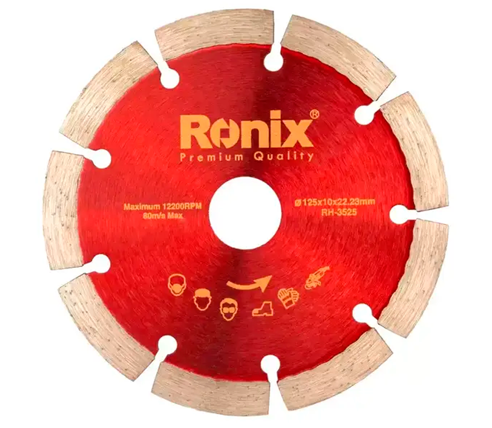 Алмазный отрезной диск RONIX RH-3525 125мм Сегментированный Мрамор/Гранит photo