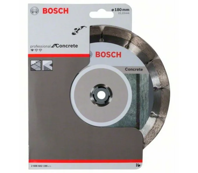 Disc de tăiat cu diamant BOSCH Standard for Concrete 180mm Segmentat Beton-2