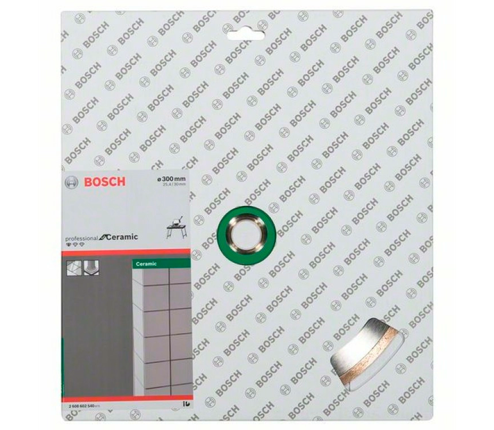 Алмазный отрезной диск BOSCH Professional for Ceramic 300мм Сплошной Керамика-2