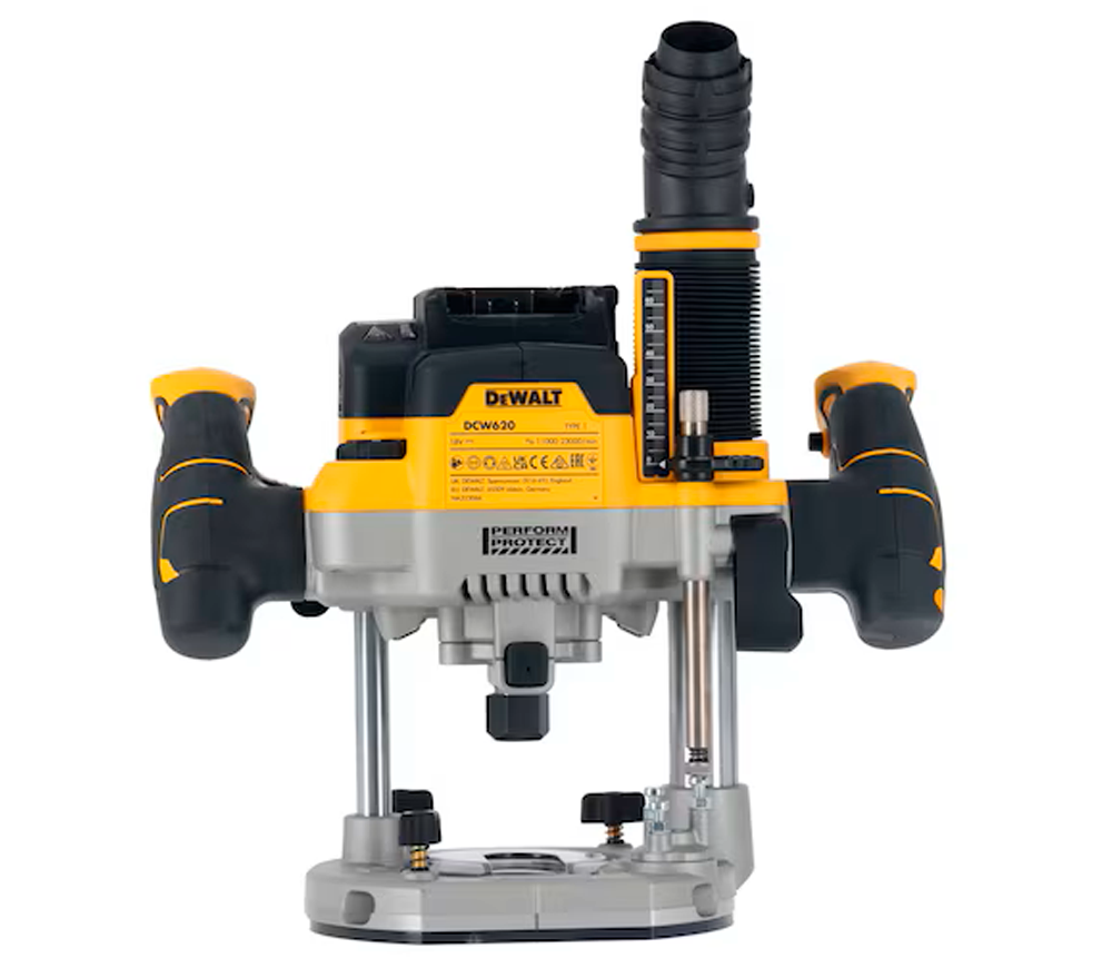Mașină de frezat cu acumulator (fără bat) DEWALT DCW620NT-XJ 63mm 18V photo 3