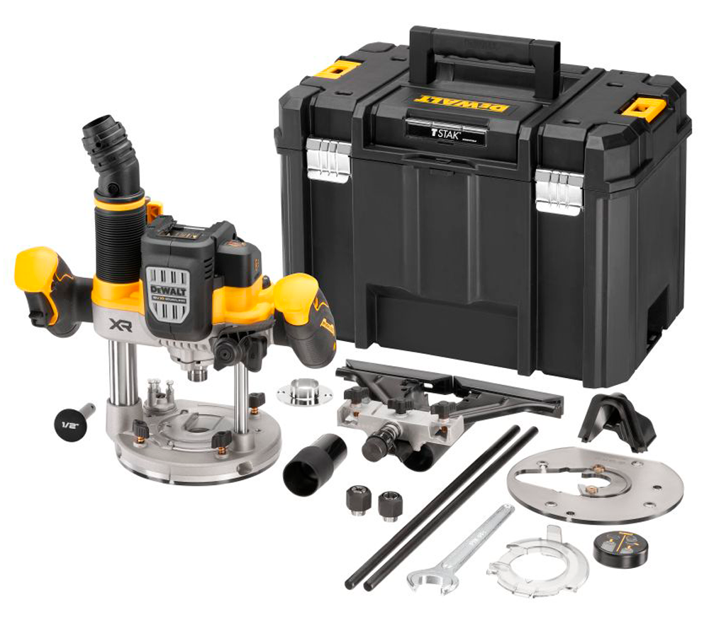 Mașină de frezat cu acumulator (fără bat) DEWALT DCW620NT-XJ 63mm 18V photo