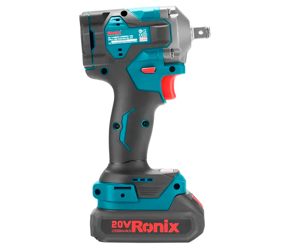 Гайковерт аккумуляторный RONIX 8654 20В 2Ач 350Нм photo 9