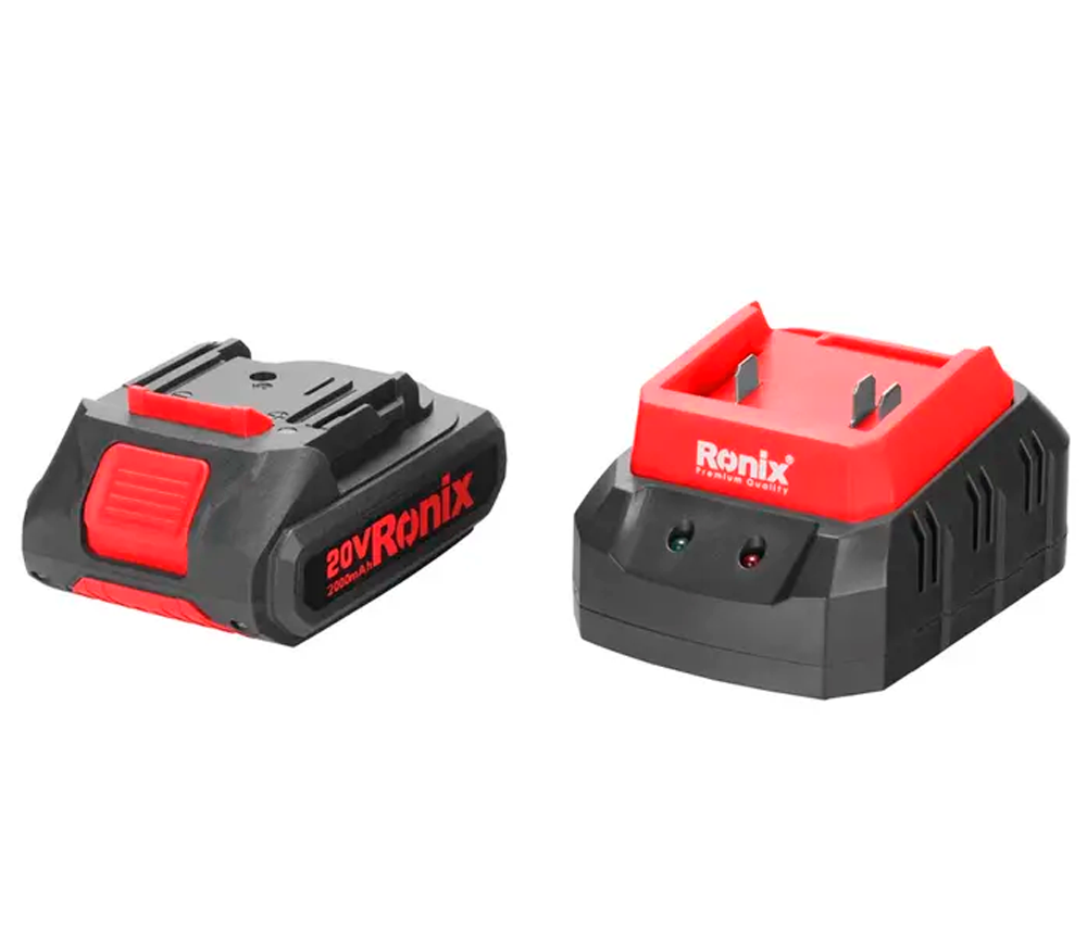 Гайковерт аккумуляторный RONIX 8654 20В 2Ач 350Нм photo 3