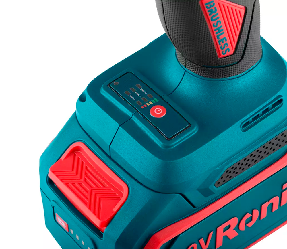 Гайковерт аккумуляторный RONIX 8673 20В 4Ач 500Нм photo 6