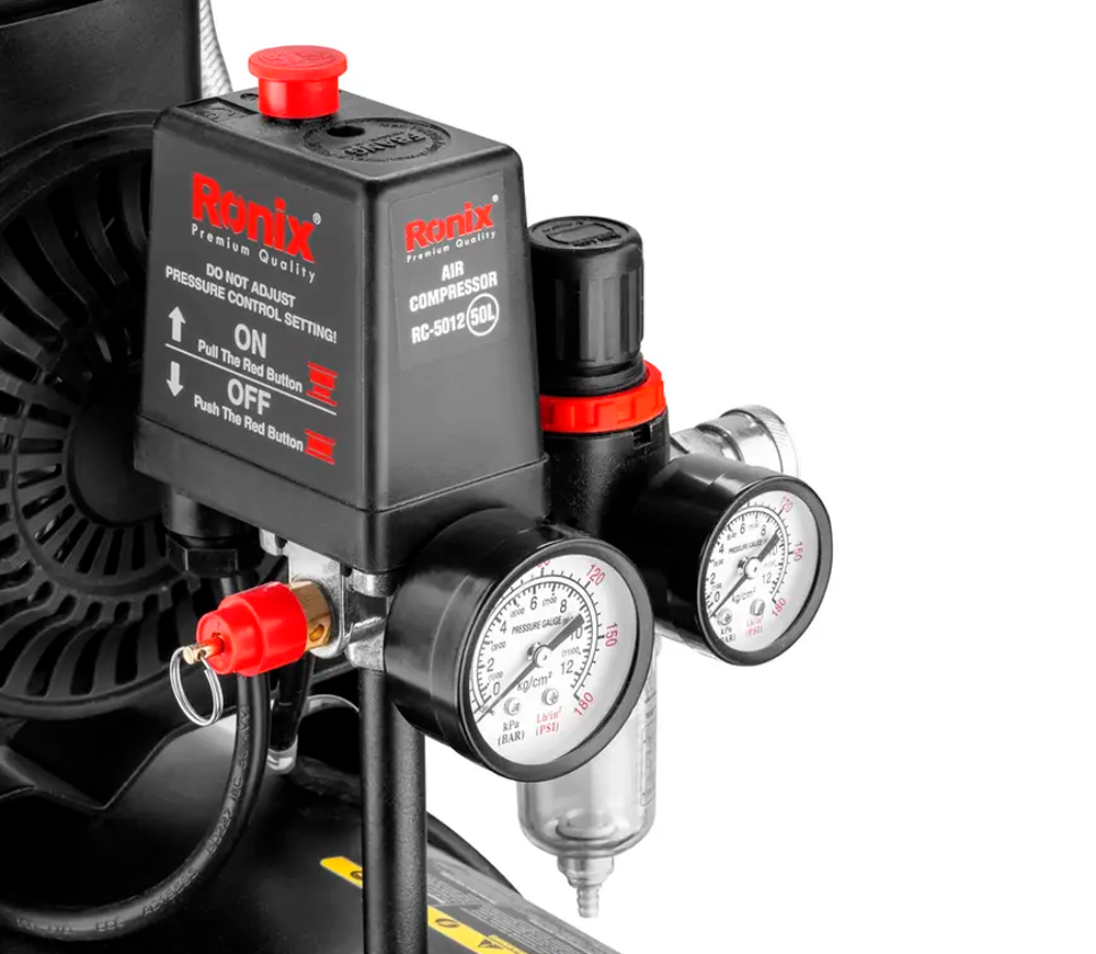 Компрессор RONIX RC-5012 140л/мин 50л photo 2