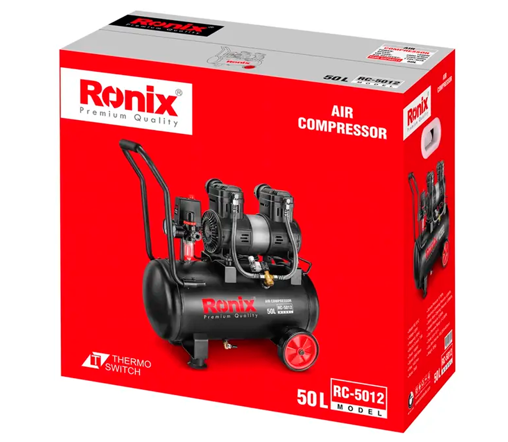 Компрессор RONIX RC-5012 140л/мин 50л photo 1
