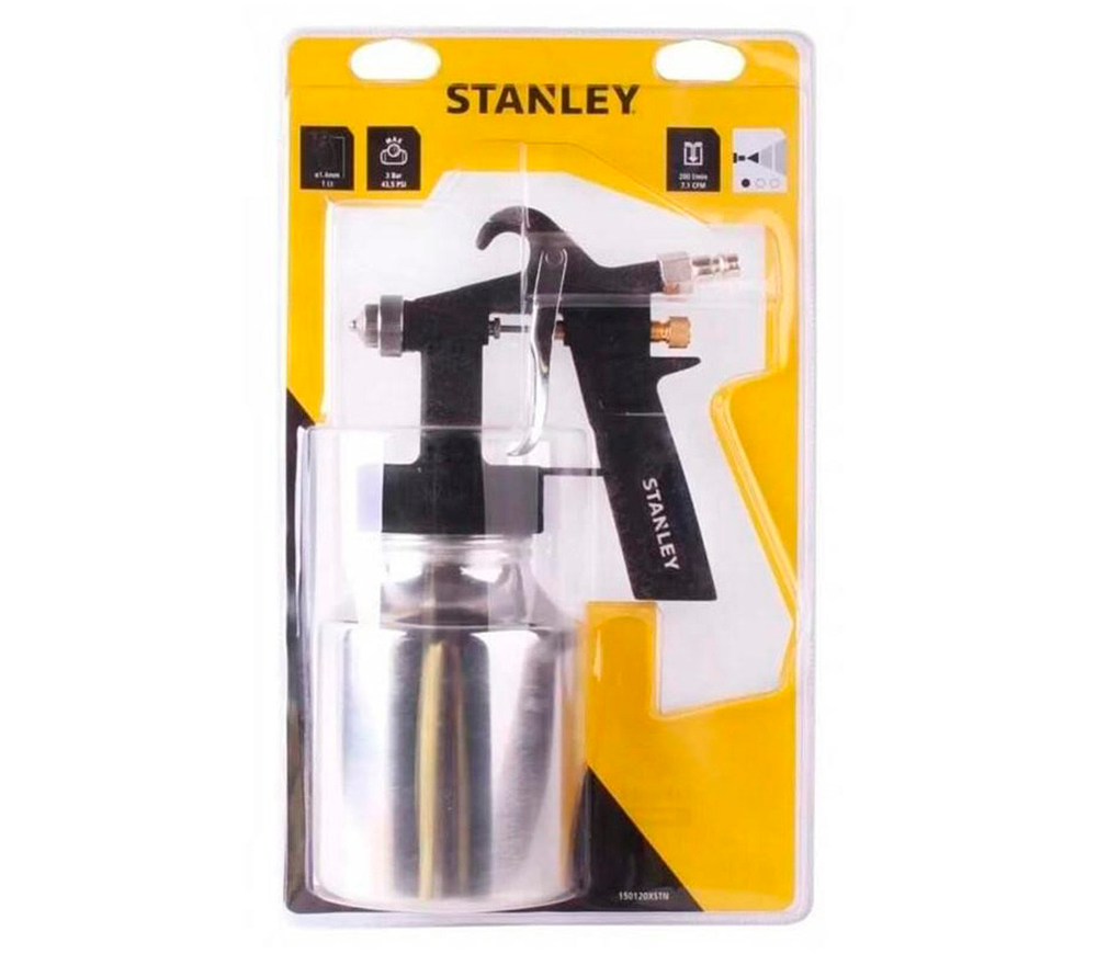 Краскораспылитель пневматический STANLEY 150120XSTN 1.2мм 1л 4бар photo 0