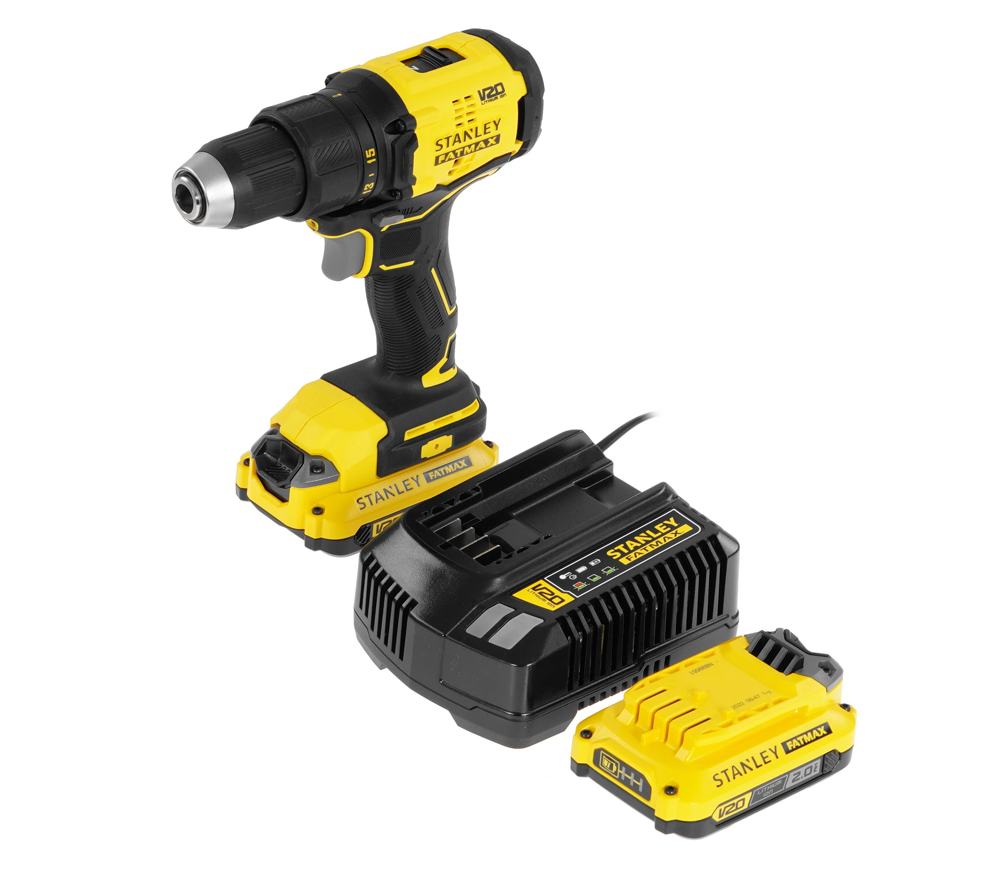 Mașină de înșurubat cu acumulator STANLEY SFMCD710D2K-QW 18V 2Ah photo 0