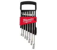 Set de 7 chei combinate cu clichet Milwaukee Maxbite 8-17mm-1