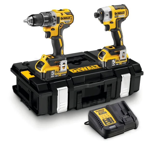 Set de unelte cu acumulator DEWALT DCK266P2-1