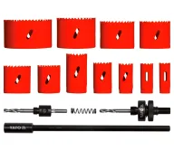 Set de carote bimetallice YATO YT3381 19-76mm-2
