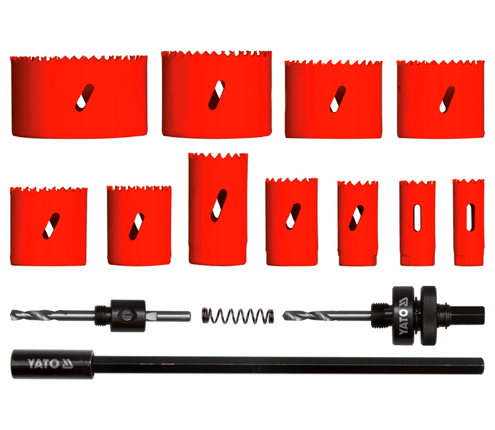 Set de carote bimetallice YATO YT3381 19-76mm photo 0