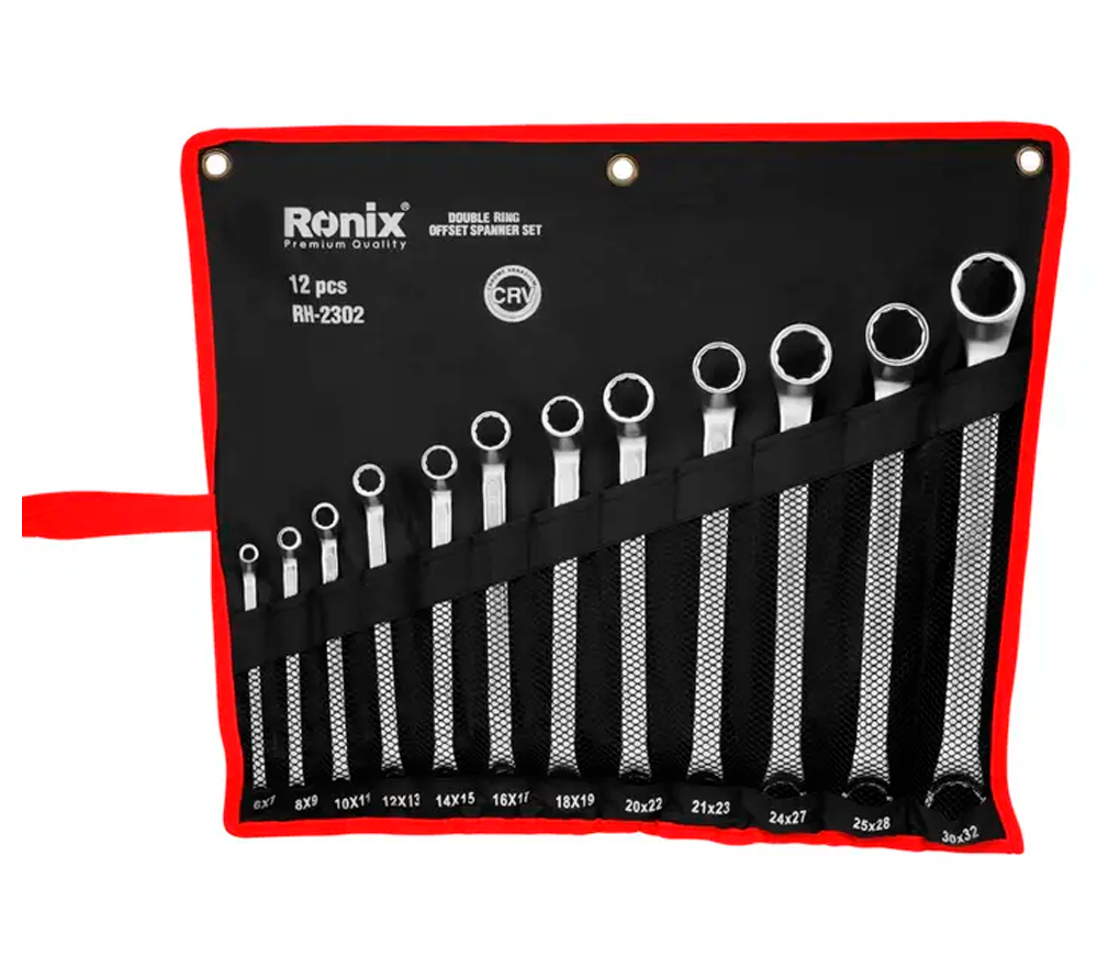 Set de chei inelare RONIX RH-2302 6-32mm photo