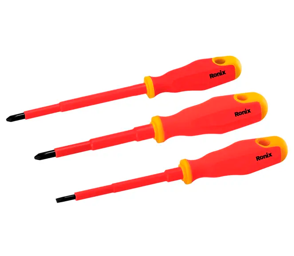 Set de șurubelnițe de electrician 3 buc RONIX RH-2700 photo