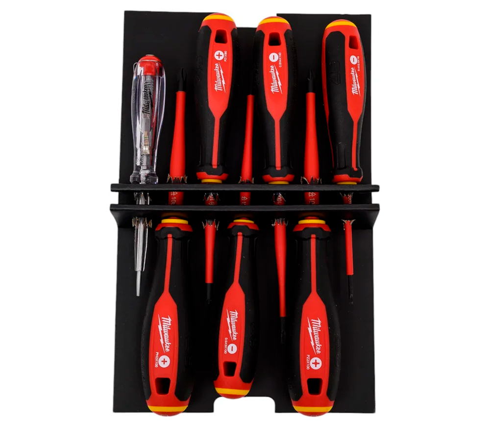 Set de șurubelnițe de electrician 7 buc MILWAUKEE VDE Tri-Lobe photo 0