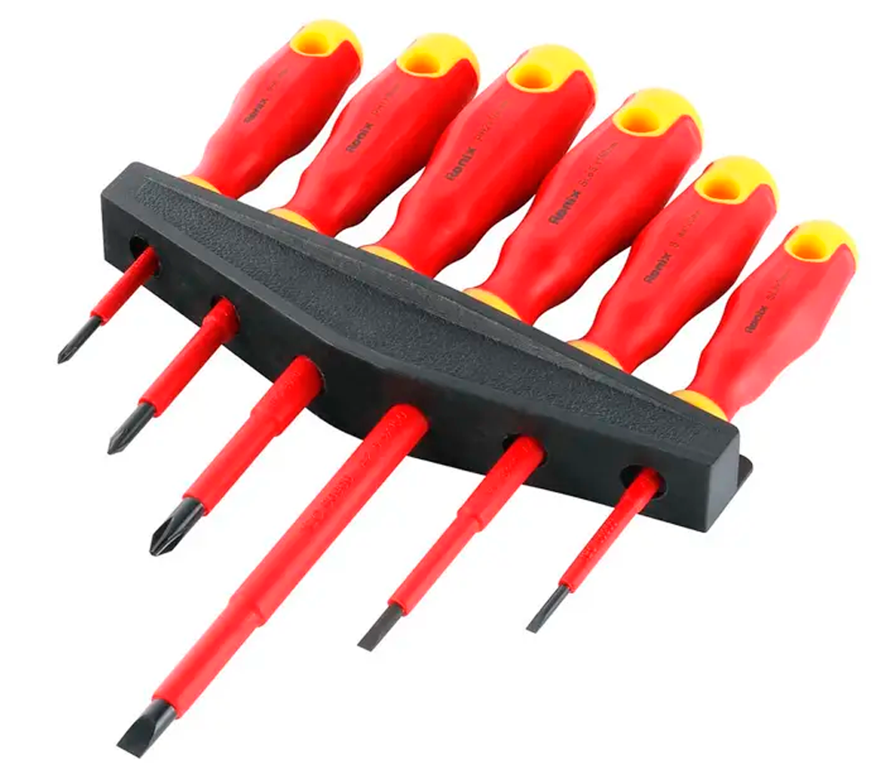 Набор отверток электрика 6 шт RONIX VDE RH-2724 photo 1