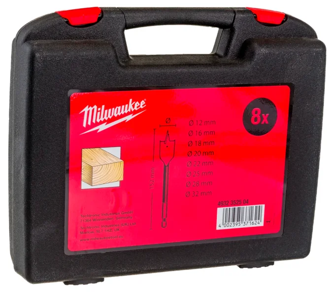 Набор перьевых сверл MILWAUKEE Shockwave FB Set 13-32мм Сталь-4