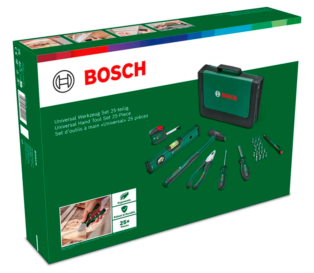 Набор ручных инструментов BOSCH 1600A0275J 25шт. photo 7