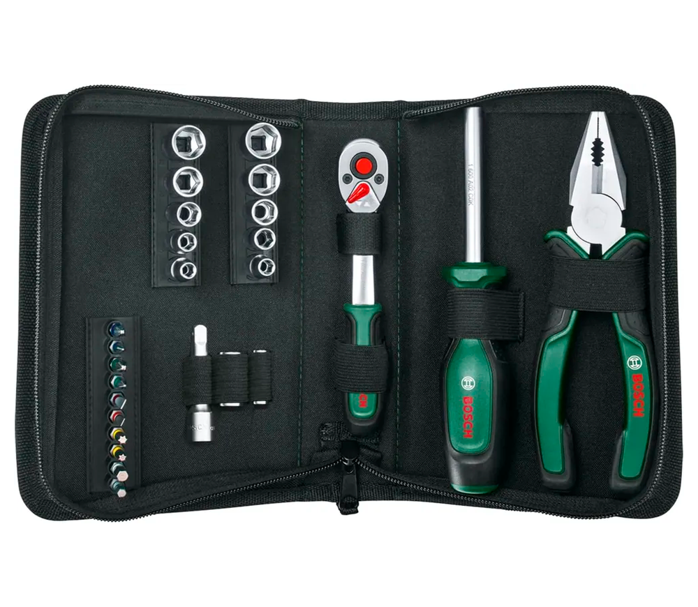 Set scule manuale BOSCH 1600A02BY2 26unit. photo 0