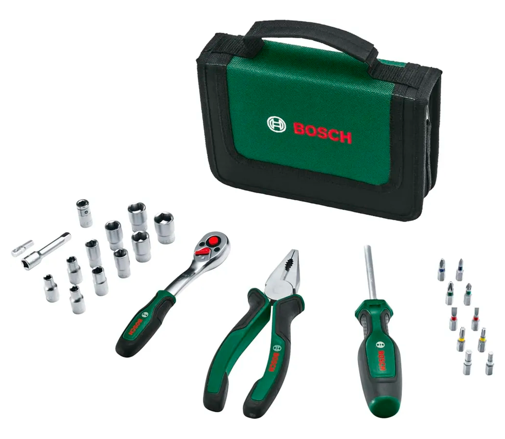 Set scule manuale BOSCH 1600A02BY2 26unit. photo