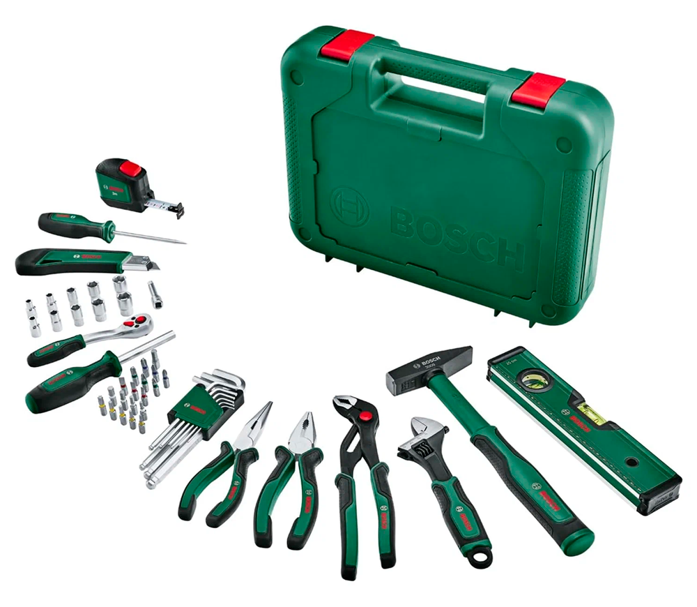 Set scule manuale BOSCH 1600A02BY7 52unit. photo