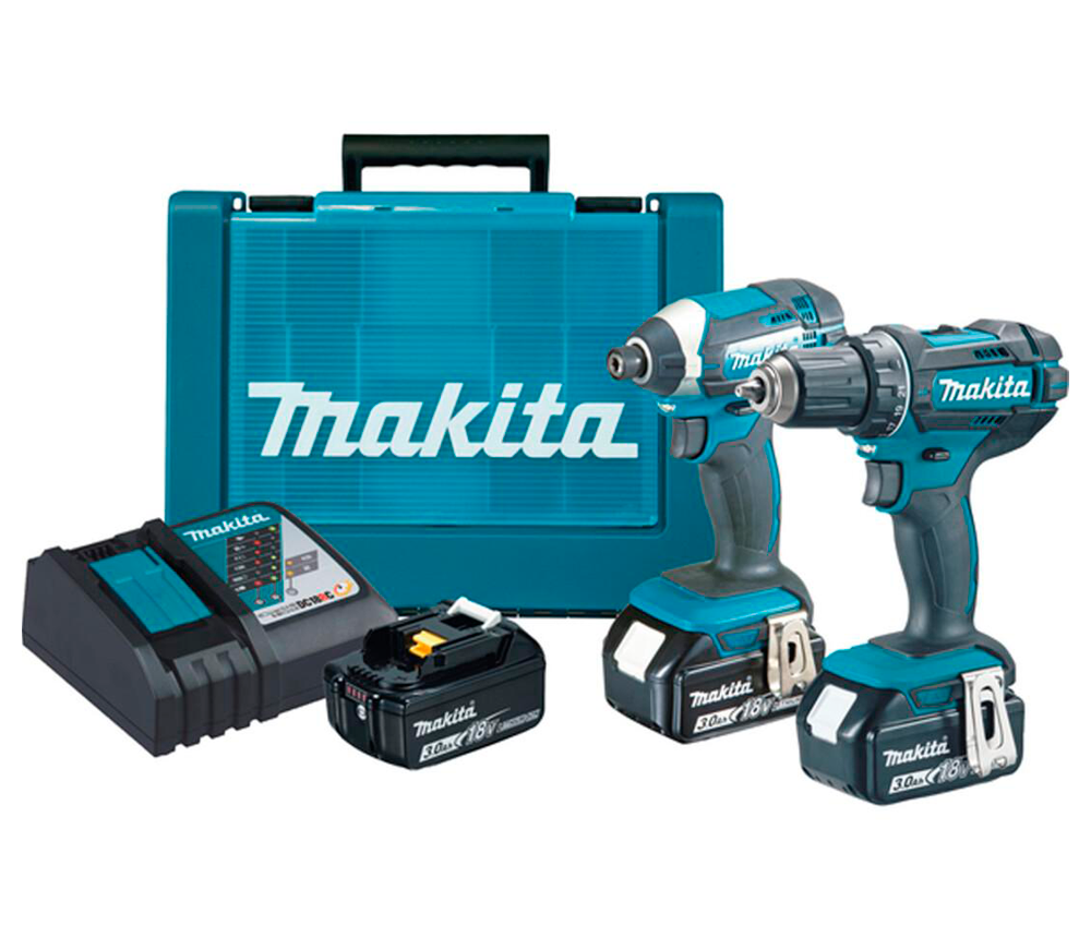 Набор аккумуляторных инструментов MAKITA DLX2127X1 photo