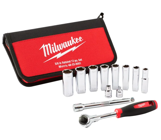 Set duze tubulare MILWAUKEE Tradesman 10-19 mm-1