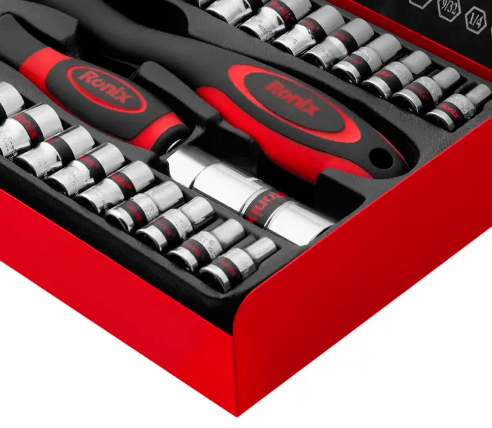 Set de duze tubulare 40buc RONIX RH-2641 4-19 mm photo 0